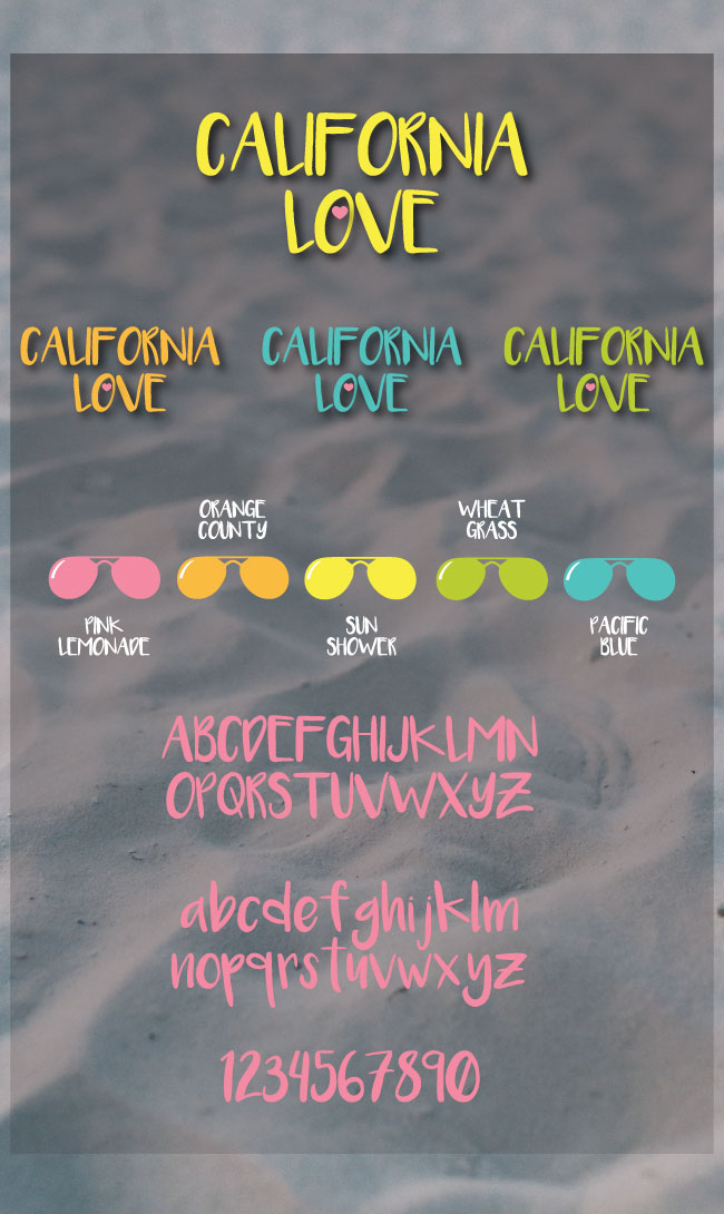 California Love Brand Board by Tracey-Renee Hubbard