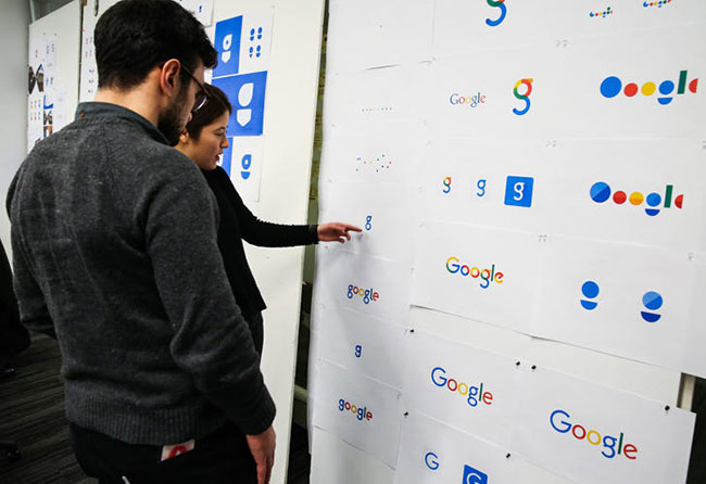 Google Logo redesign process