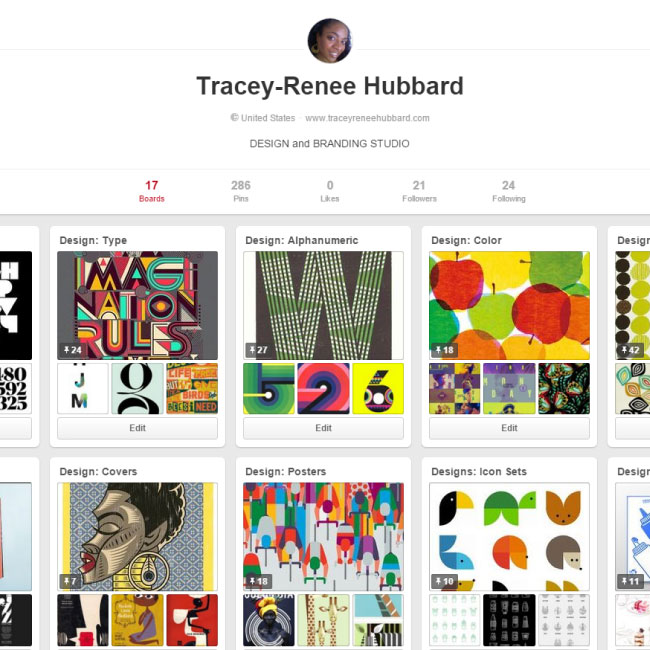 Tracey-Renee Hubbard Design Studio on Pinterest